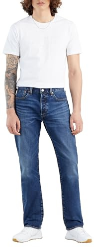 Levi's herr 501 Original Fit Straight Fit Jeans , I Cry Alone, 36W / 32L