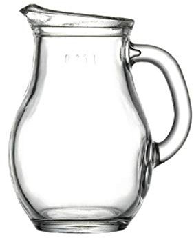 bricco latte Creativo di vetro libera Creamer Brocca/Condivisione tea brocca/Sauce Pitcher/Latte caffè Creamer Brocca for la cucina set piatti (Size : L)