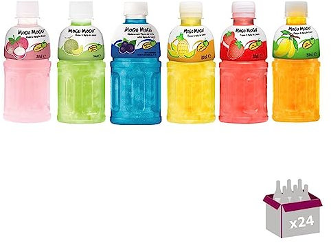 Mogu Mogu - Litchi - Melón - Grosella - Piña - Fresa - Mango - 24x32cl