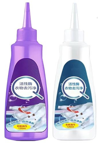 Serenosole Fleckenentferner 2+1, Sereno Sole Fleckenentferner, Aktiver Enzym-Wäschefleckentferner, Serenosole Stain Remover, Waschmittel Mit Aktivem Enzym, Vielzweckreiniger Kleidung (2Farben)