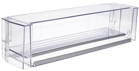 LUTH Premium Profi Parts Ripostiglio compatibile con Neff 00744792 vano burro 418 x 106 mm con patta per porta del frigorifero