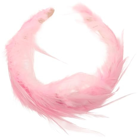 VINTORKY Federstirnband Damen Haaraccessoire Leicht mit Elegantem Federkopfschmuck für Cosplay Karneval Hochzeit Party