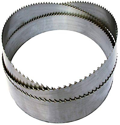 bandsaw blades 1pc Woodworking Alloy Band Saw Blades TCT Carbide Tip For Cutting Hardwood For Horizontal And Vertical Band Saw Machine (Size : 3900x34x0.9) (Size : 5150x41x0.8)
