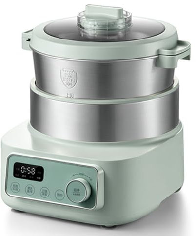 HEcSHENG Electric Dough Mixer, Household Kneading Machine Small Automatic Dough Maker, Fast Kneading in 15 Minutes, Dough Hook and Mixer Included - Ideal for Home Cooks