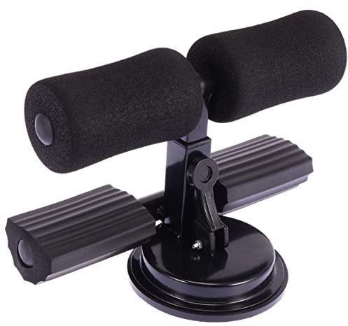 ibasenice Bauchsammler vom Typ Saugnapfbecher Muskel Trainingsgeräte ab maschine werkzeug Sit-ups-Assistenzgerät Bauchtrainer maschine Sitzstange mit Saugnapf Rosa