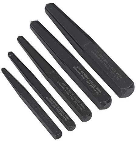 Sealey Ak719 Screw Extractor Set 5Pc Square Type