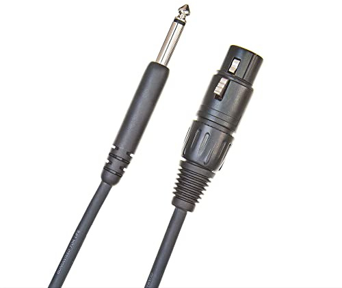 D'Addario XLR Kabel - XLR Mikrofonkabel - Classic Serie - XLR Hembra und 1/4 Pulgadas - 7.62 Zähler - 1-Packung