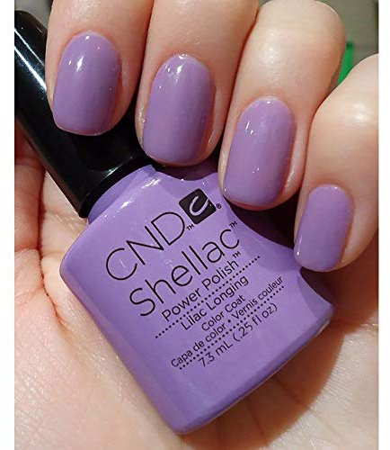 CND Shellac Lilac Longing UV Gel Coat - New Sweet Dreams Spring 2013 Collection
