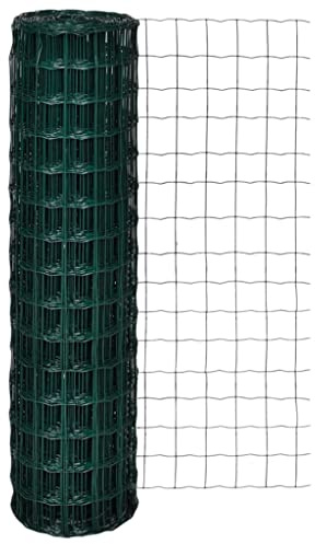 vidaXL Gartenzaun Maschendraht Gitterzaun Schweißgitter 10x1,5m