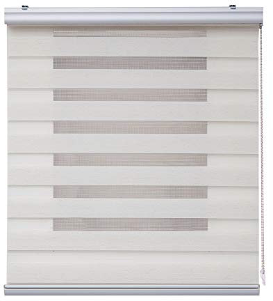 STORESDECO Premium Doppelrollo mit Bohren 250H x 120B cm für Fenster & Türen - Zuverlässiger Licht- & Sichtschutz - Kindersichere Rollos für Fenster mit Bohren & Einfacher Montage - Mit&Ohne Motor