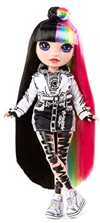 Rainbow High Collector Modepuppe JETT Dawson – Mit Buntem Haar & Limited Edition Verpackung – 28cm – Inklusive Outfits, Accessoires & mehr Sammelpuppe für Kinder ab 6 Jahren