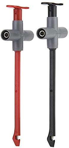 2 Pièces P5010 Multimètre Sonde de Perforation Fil Piercing Sonde Pince Automobile Test Plomb Kit Réparation Automatique Multimètre Pince de Test