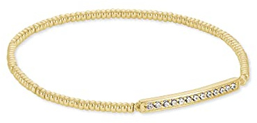 Kendra Scott Addison Stretch Bracelet in 14k Gold-Plated Brass, Fashion Jewelry for Women
