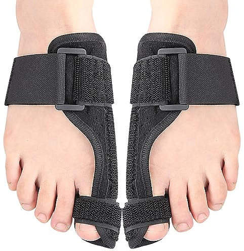 Bunion Corrector Big Toe Straightener Hammer Toe Bunion smärtlindring Hallux Valgus Corrector Bunion Splint Bunion Pads Toe Brace 2PCS 1 Vänster + 1 Höger