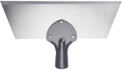 Pelle plate pour mauvaises herbes - Pelle à bords plats pour le nettoyage du jardin - Pelle à bords plats - Outil de grattage d'extérieur - Pelle en acier pour désherber, couper les bordures de