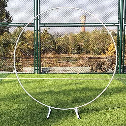 Gartenpavillon aus Metall, rund, für Kletterpflanzen, wetterfest, Dekoration für den Garten