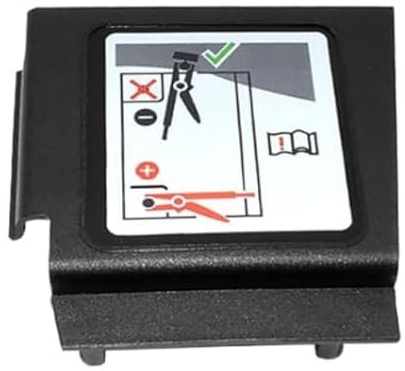 COZERI Housse de batterie de batterie, coque de batterie de voiture fiable 5Q0971813A, couvercle robuste de batterie min, couvercle de boîtier de batterie universel pour la plupart des modèles de