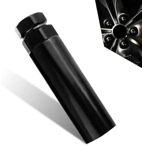 Zikefest Kleine 6 Spline Lug Nut Socket, Locking Lug Nut Removal Tool, Wheel Lock Key Replacement for Aftermarket 6 Spline Lug Nut, for 19mm (3/4 Inch) & 21mm (13/16 Zoll) Hex Socket Wrench
