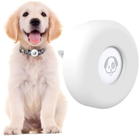 Silikonfäste för hundhalsband Airtag, lätt vattentät glidfodral för Airtag Hund/Katt 2021 Tillbehör
