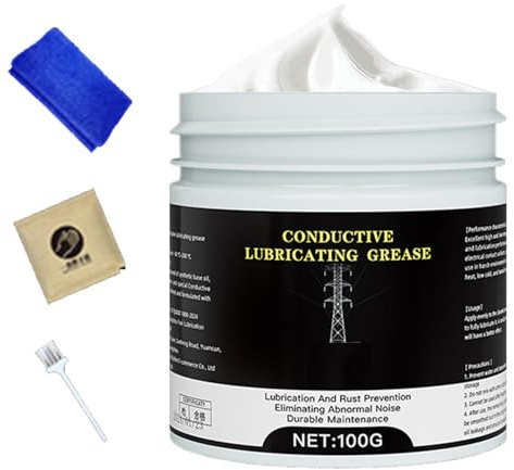 Grasa Conductiva - Grasa de Contacto Eléctrica, Lubricante de Vehículo, Pasta de Cable | Grasa Conductora Duradera De Alta Durabilidad Ideal Para La Protección De Componentes Electrónicos Y Conectores