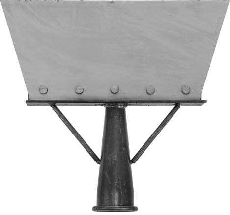 Abaodam Pelle Multifonction en Acier Robuste 1 PC pour Jardinage, Grattoir Pratique sans Manche, Outil de Nettoyage et Déneigement, Pelle de Nettoyage Jardin Polyvalente pour Désherbage