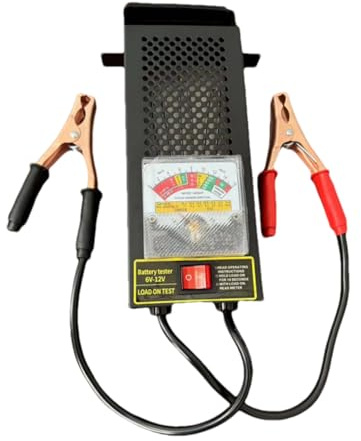 Bilbatteritestare, 12 V diagnostikenhet för tung användning och hög belastning – bilbatteritestare, för gräsklippare lastbilar husbilar motorcyklar fyrhjulingar båtar fordonsmotorer skrivare
