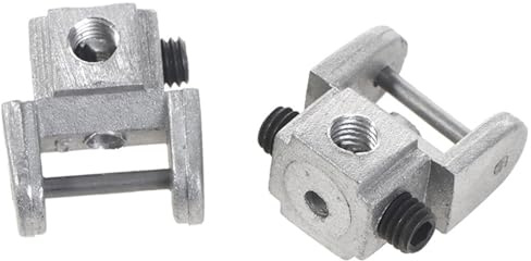 Confezione da 2 robusti supporti per sega a scorrimento con allineamento di precisione, accessori per sega a scorrimento per lavorazione del legno e lavori artigianali, regolazione di precisione per