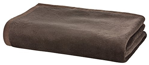 Moon Kuscheldecke Wohndecke Wolldecke 150x200-dunkelbraun