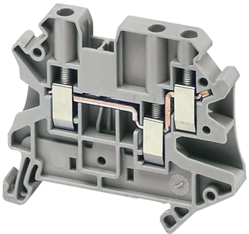 Schneider Electric TRV Reihenklemme Grau, 4mm², 500 V / 32A, Schraubanschluss, Packung a 50 Stück