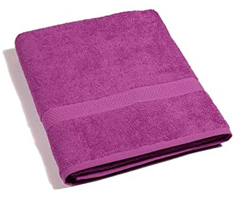 Spugnissima - Telo-bagno Minorca Tinta Unita Standard Azalea