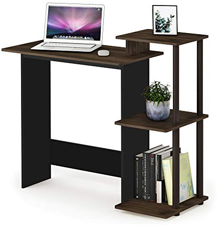 Furinno Efficient Home Bureau pour D'ordinateur Portable, Noyer Columbia/Brun
