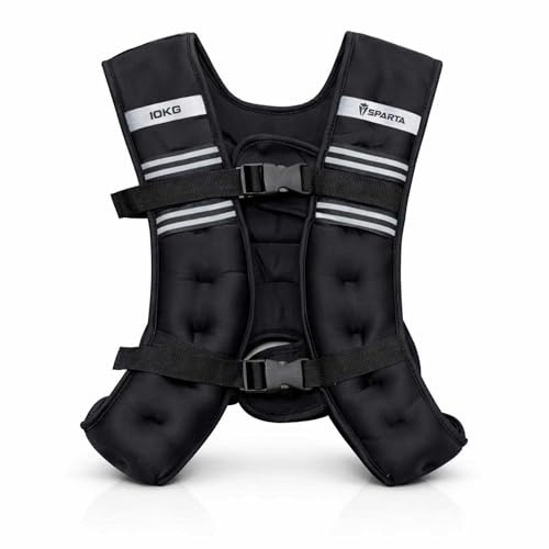5KG, 10KG, 20KG Weighted Vest - Weight Vests for Running Training Weight Loss Jacket Workout Jogging Walking Boxing Waistcoat Strength Training, home gym Equipment Men Women