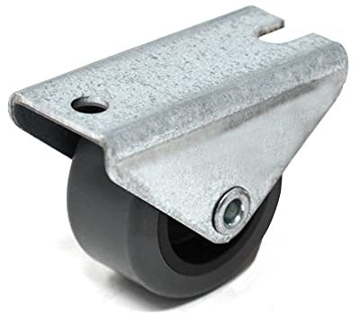 Design61 4x Kastenbockrolle Bettkastenrolle Möbelrolle Möbelrollen 30x15 mm mit weicher Lauffläche