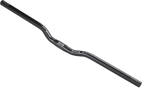 BUCKLOS Mountain Bike MTB Handlebars 25.4 mm - Bicycle Riser 20/40/60/100mm Aluminum Alloy Handlebar - 620/660/720mm Extra Long Handle Bars for E-Bike/Folding Bike/BMX(25.4mm-660mm-20mm)