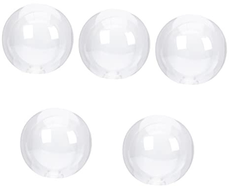 OSALADI 5pcs Glass Lampshade G4 Chandeliers Wall Lamp Shade Glass Globe Lampshade Vanity Light Covers Modern Small for Floor Pendant Lamps