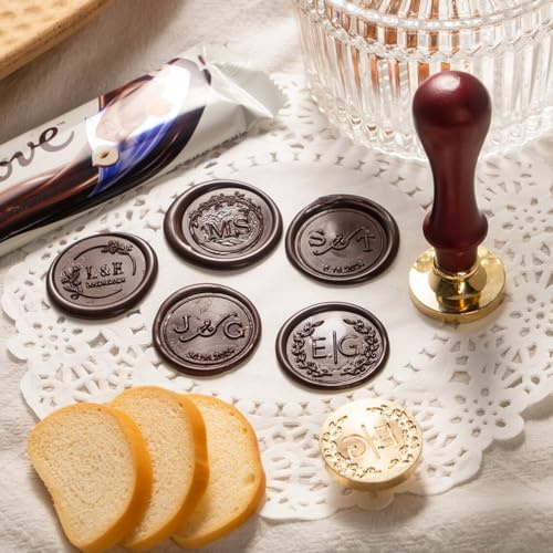 Sellos Personalizados De Chocolate, Sellos a Medida, Moldes De Chocolate Con Logotipo Personalizado, Sellos De Cera Personalizados, Donas, Galletas Y Regalos Para Navidad, Bodas Y Cumpleaños