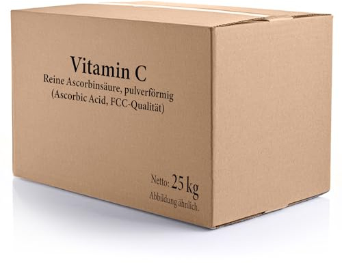Ascorbinsäure (E 300) – Vitamin C/Ascorbic Acid, pulverförmig, FCC-Qualität