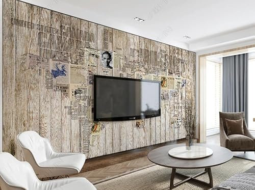 Murale In Tessuto Non Tessutomappa Pittorica Retròcarta Da Parati Decorazione Murale Soggiorno Camera Da Letto Dal Design Moderno 450Cm(W)*315Cm(H)