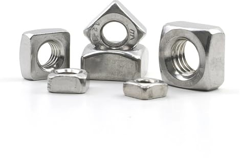 Dado quadrato metrico M3-M10 Dado cieco in acciaio inossidabile for canali metallici Mobili Installazione Facile(M8-10pcs)