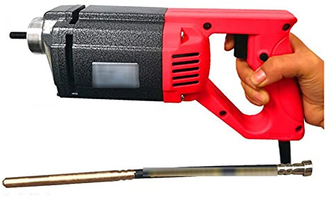 vibrateur concret, Construction de 1200W Vibromassissement Vibromator Vibromasseur Électrique Ciment Ciment Remover avec 1m 1.2m 1.5m Tuyau(Advanced type motor (without rod))