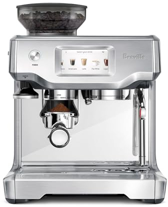 Breville 614617-BES880BSSBUS1 BES880BSS Barista Touch Espresso Maker, Stainless Steel, 18/8