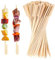 400 Stück Spieße Fingerfood, 12cm Spieße Lang Fingerfood Bambus, Spiesse Für Obst Snacks Fingerfood,Burger Spieße, Grillspieße, Bambus Stäbe, Marshmallow Spieße, Obstspieße