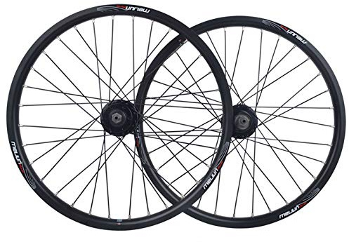 KANGXYSQ Folding Bike Wheel Set 20 Inch 406 Aluminum Alloy Quick Release Disc Brake Wheel Hub Front Rear Bike Wheelset Rim