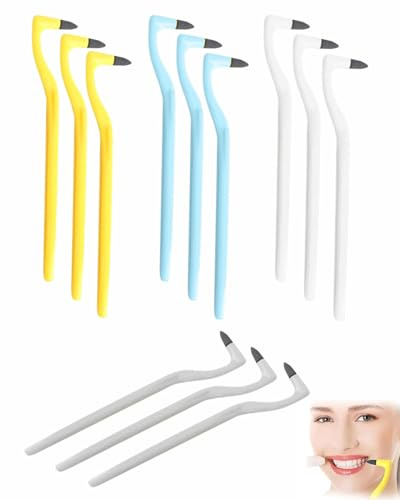 ZKUNL Rimozione Tartaro Denti, 12 pezzi Smacchiatore Denti Professionale, Pulizia Denti Tartaro per Sbiancante Denti, Rimuovi Tartaro Denti Per Caffè, Tè, Tabacco, Cola Bevande Macchie