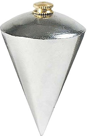 Senklot Stahl, Birnenform 1000 g