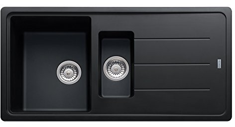 Franke Euroform Basis BFG 651 114.0205.032 - Fregadero de cocina (granito, fragranita, con cuenco individual y medio, 38.2 x 19.7 x 7.8 pulgadas)