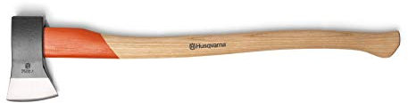 Husqvarna Xenoah 597629401 - Hacha para cortar madera, 8.5 oz (2500 g), fabricado en Alemania, peso pesado, longitud 31.5 pulgadas (80 cm)