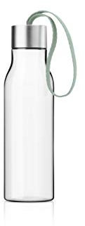 EVA SOLO | Drinking Bottle 0.5l | BPA-Free Plastic, Stainless Steel, Silicone, Polyester | Fadded Green