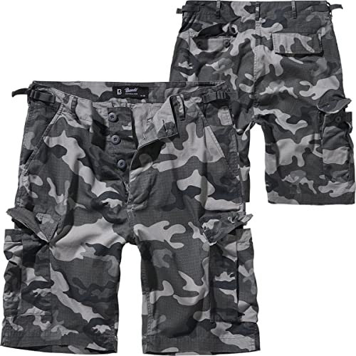 Brandit BDU Ripstop Shorts, Farbe: Grey camo, Größe: 4XL