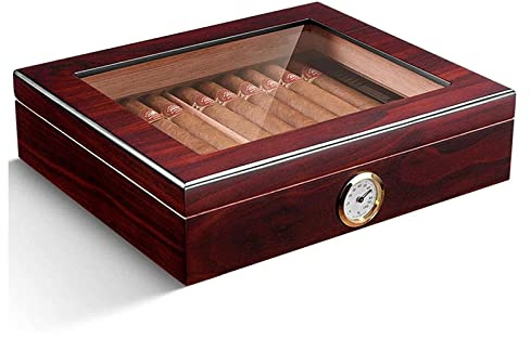 Cigar Box Cigarette Box,Carved Storage for Travel and Work, Leather Humidor, Cigar Box Decorative Box